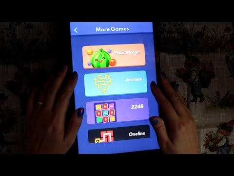 ASMR Jogando joguinhos diversos no tablet *VS
