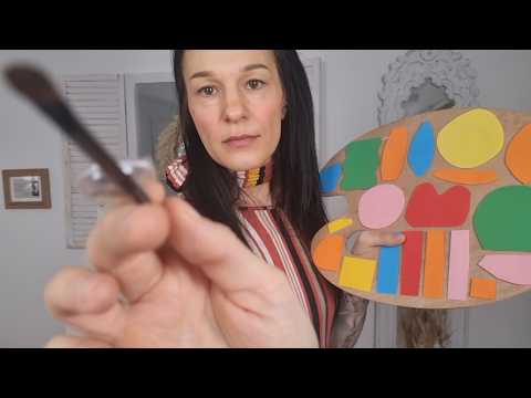Halloween make up ASMR