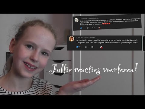REACTIES VOORLEZEN VAN JULLIE! - ASMR