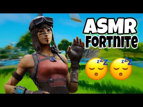 ASMR français sur FORTNITE je lis vos pseudo😴😴 (chuchotements très relaxant)