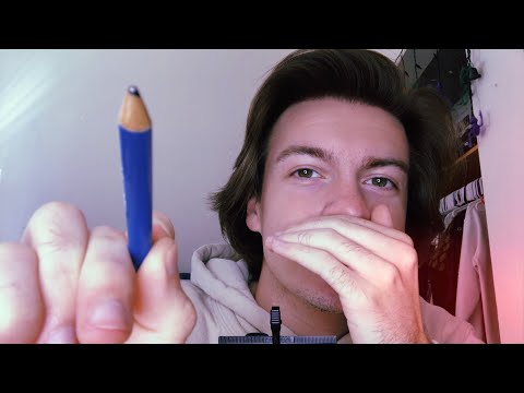 [ASMR] Repeating "Tingle" & "Tingly" With Tracing | Visual ASMR