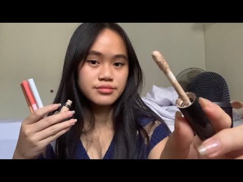 ASMR FAST AND AGGRESSIVE MAKEUP APPLICATION