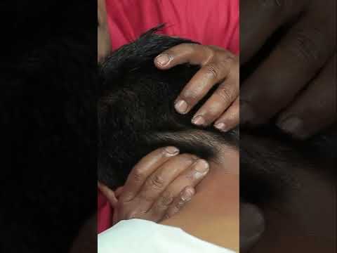 Crunchy Crunchy Neck Crack And Ear Crack With Head And Neck Massage ASMR #shorts