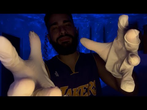 ASMR FR - Examen médical (mais je me réponds à moi-même) 👨🏽‍⚕️ 