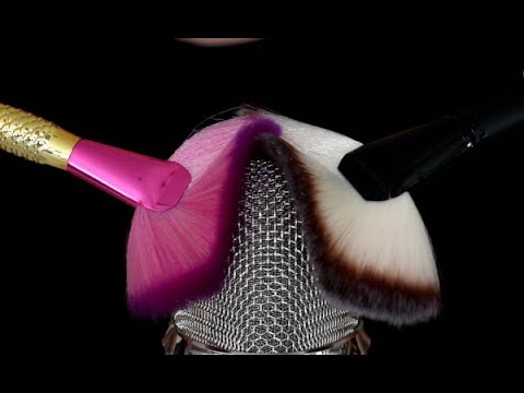 ASMR Fast & Aggressive Mic Brushing (No Talking)