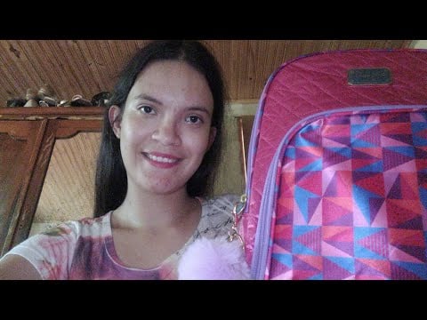 Asmr Mostrando Meu Material Escolar 2024 #materialescolar #school #escola #colegio #asmrptbr