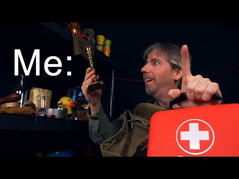 You: a critically injured NPC in a room full of loot (ASMR)
