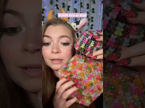 ASMR this or that #asmr #shorts