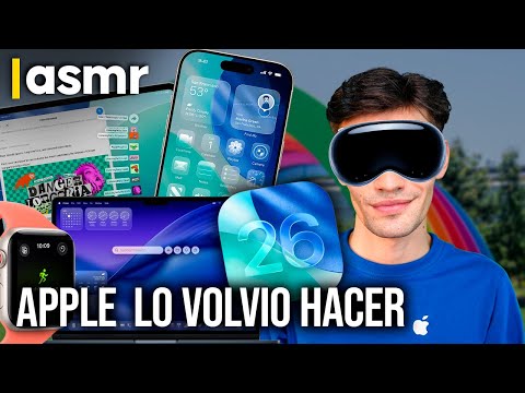 ASMR español ¡Lo Mejor del WWDC 2025 de Apple! 📱✨ iOS 26 y Liquid Glass
