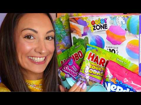 ASMR SUPER Colorful Triggers (candy, crafts, decor) 🌈