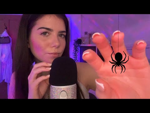 ASMR | Spiders crawling up your back 🕷️