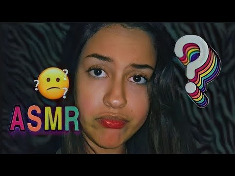 ASMR: te fazendo perguntas ALEATÓRIAS e DESCONFORTÁVEIS