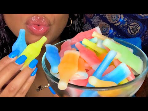 ASMR | Frozen Nik-L-Nips Wax Bottles🥶