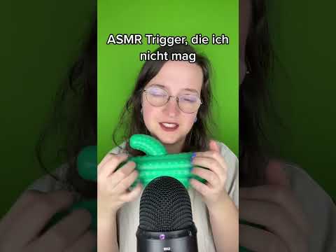 ASMR Trigger, die ich nicht mag #shorts #asmrshorts #asmr