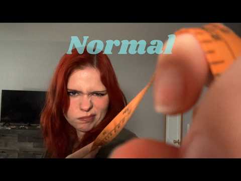 ASMR Normal Human Measures You (Not a Stalker)