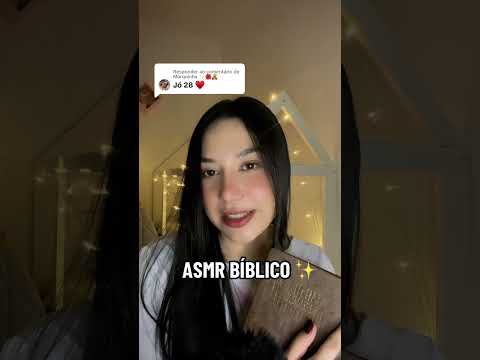Comenta seu versículo favorito ❤️ #asmrvideo
