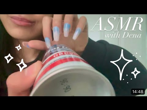 ASMR - lofi build up tapping on bathroom items