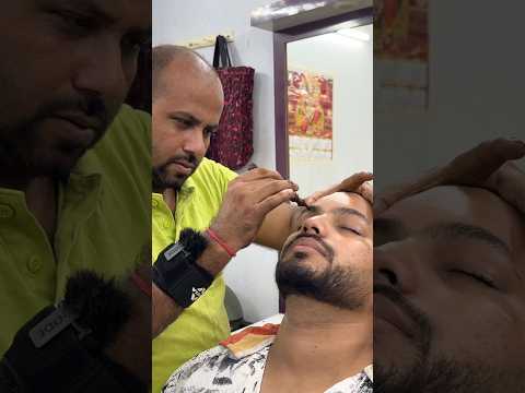 Reiki Master Hair Play Massage #asmr #thebarbersarms #headmassage #indianbarber