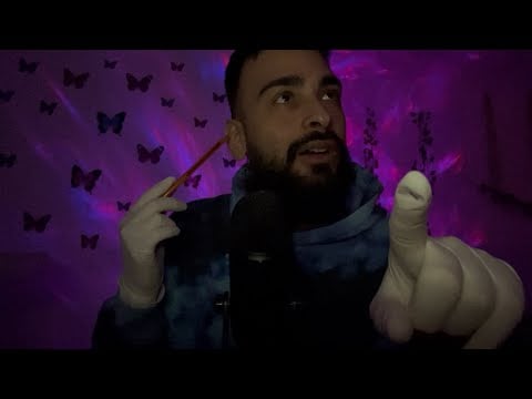 EXAMEN DES OREILLES 👂 (ASMR)