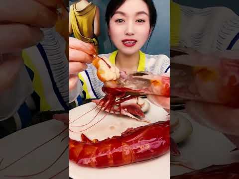 🍤🍱 ASMR seafood mukbang 🍤🥢🍜 relax sounds 대왕먹방 🎶 #ASMRSeafood #대왕먹방