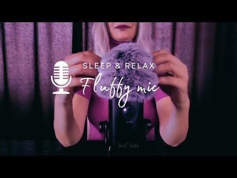 🎧 ASMR - Fluffy Mic Scratching * No Talking - Sleep, Study, Relax - Headphones Recommended