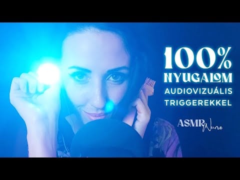 |Magyar ASMR| Szilikonecset • Inaudible suttogás • Kövesd a fényt • Szemüvegtok tapping 😴🤤
