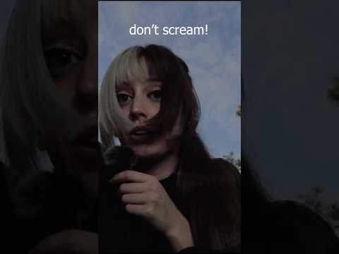 ASMR its not that big of a deal!💗 #asmr #halloweenasmr #creepyasmr