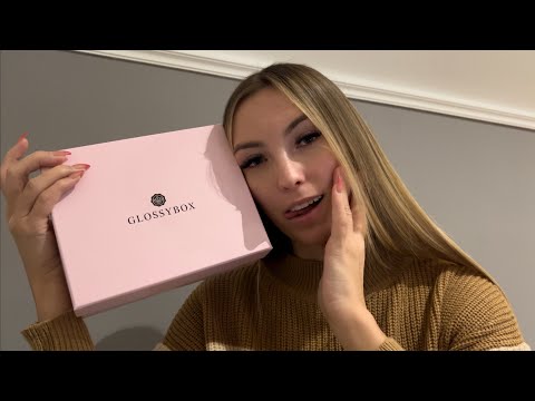 ASMR | GLOSSYBOX UNBOXING for endless goosebumps🤯 (german/deutsch)