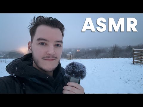 ASMR IN THE SNOW