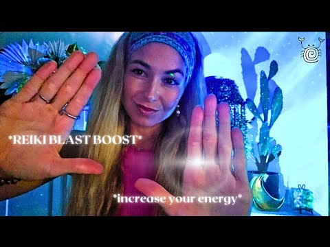 🙌🏼ASMR Reiki Blast Energy Boost Session🙌🏼 recharge your energy field | boost your mood and mindset ✨