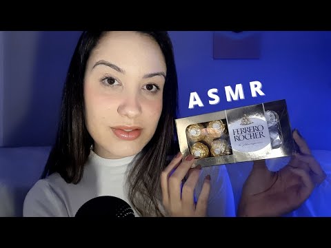 ASMR - Sons de mastigação. Comendo CHOCOLATE! 😍🍫😋