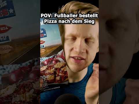 ASMR - POV: Fußballer bestellt Pizza nach dem Sieg! #shorts #asmr #roleplay #deutscheasmr
