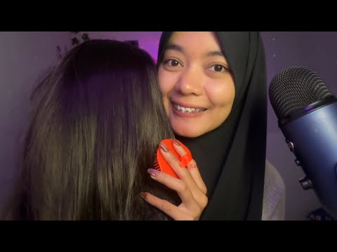 ASMR Scratching, Brushing, Massage on Mannequin 💆🏼‍♀️💤