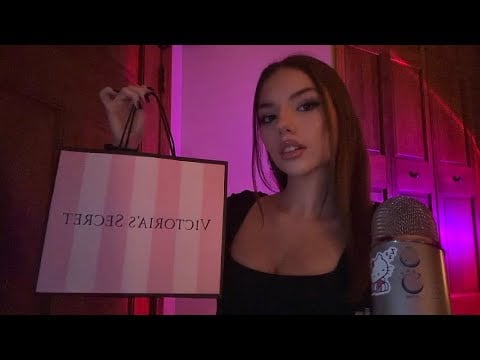 ASMR Victoria’s Secret shopping roleplay 🖤