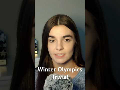 ASMR 5 Winter Olympics Trivia Questions | How Many Can You Get?