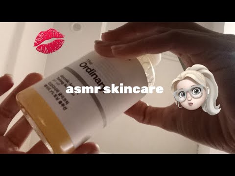 Asmr chaotic skincare routine ✨️ 