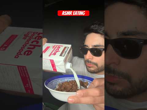 ASMR Eating Cereal #asmr #tingly #asmrtriggers #asmrmouthsounds #asmrfood