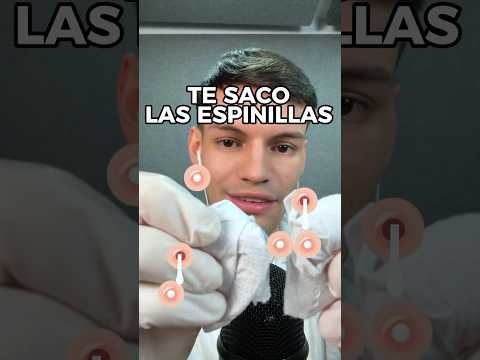 TE SACO LAS ESPINILLAS #asmr #shorts #asmrvideo #comedia