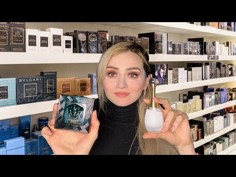 ASMR perfume shop roleplay | ای اس ام آر تست ادکلن | رول‌ پلی عطر فروشی  | ای اس ام ار فارسی