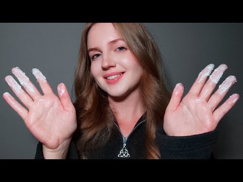 ASMR Neck and Shoulders Massage with Cream
