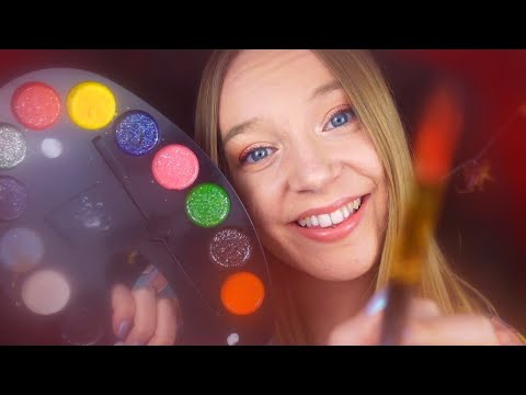 ASMR Painting the Camera Lens (Whispered, Personal Attention)