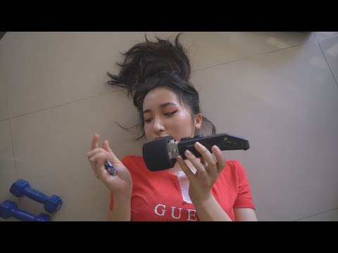 ASMR on the FLOOR (handheld camera)