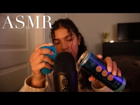 ASMR relaxing triggers to help you sleep fast! (new triggers) 💙