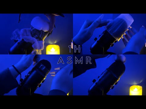 ASMR 1H | Mix Mic Attention *intenso* ~ Beeswax, Peluchin, Scratching, Brushing, Celo, Lluvia…