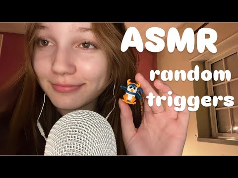 Random Triggers ASMR | tapping, eating, brushing sounds...