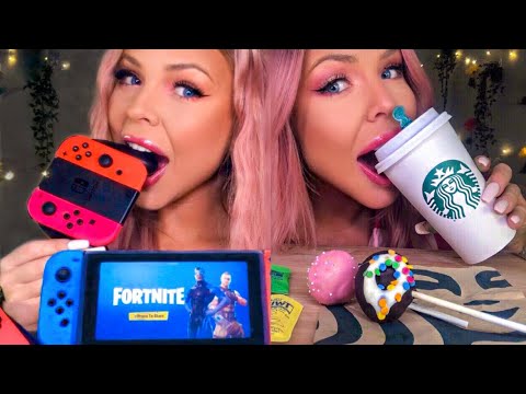 ASMR WEIRDEST PRANK FOOD COMPILATION *EDIBLE STARBUCKS CUP, NIKE SHOE, BOB ROSS PAINTING, MUKBANG