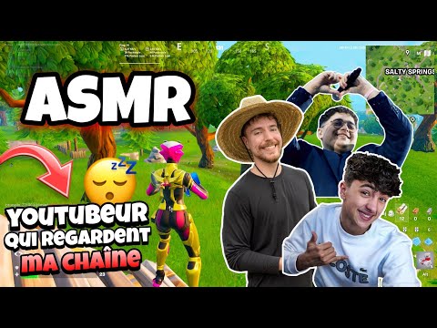 ASMR Français • LES YOUTUBEURS QUI REGARDENT MA CHAÎNE YOUTUBE ! 😴💤 (incroyable !)