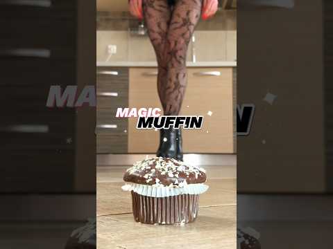 Pea vs. Magic Muffin! Oddly Satisfying Boots Crushing Food! ASMR