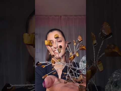 #асмр Енергия за прекрасен ден! #crystals #amethyst #tigereyestone #asmr  #energyhealing #relax