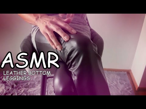 ASMR Leather Gloves & Bell Bottom Leggings | Scratching, Tingles & Triggers |